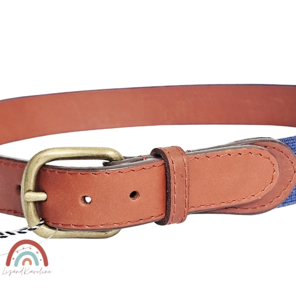 New! Smathers & Branson x J. Crew Fish Needlepoint Belt - Picture 9 of 16